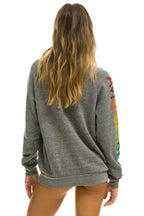 Classic AVIATOR NATION MILL VALLEY SWEATSHIRT - HEATHER GREY