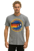 Classic AVIATOR NATION MILL VALLEY TEE - HEATHER GREY