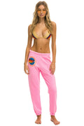Classic AVIATOR NATION NASHVILLE SWEATPANTS - NEON PINK