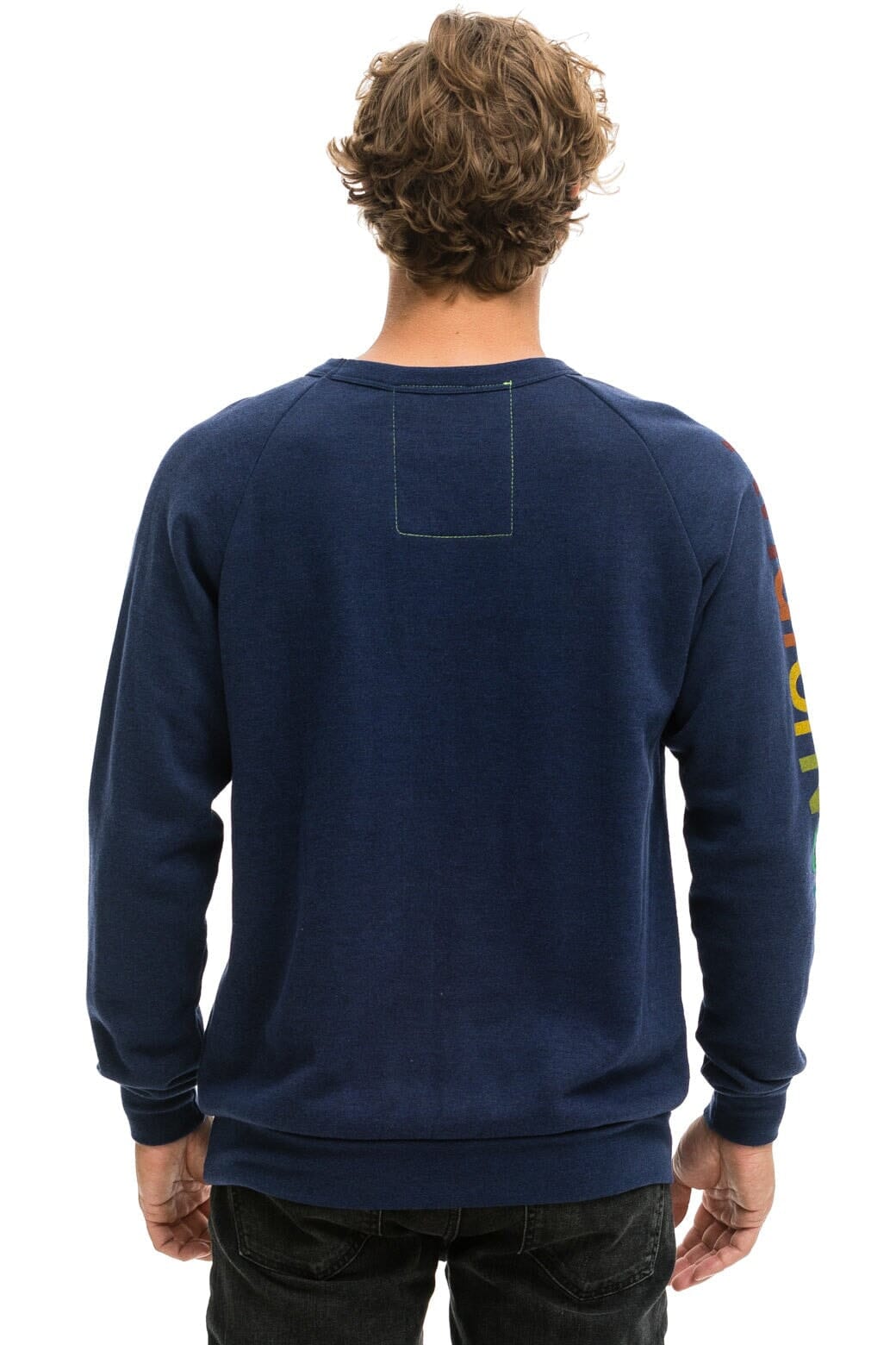 Classic AVIATOR NATION NEW YORK CITY CREW SWEATSHIRT - NAVY
