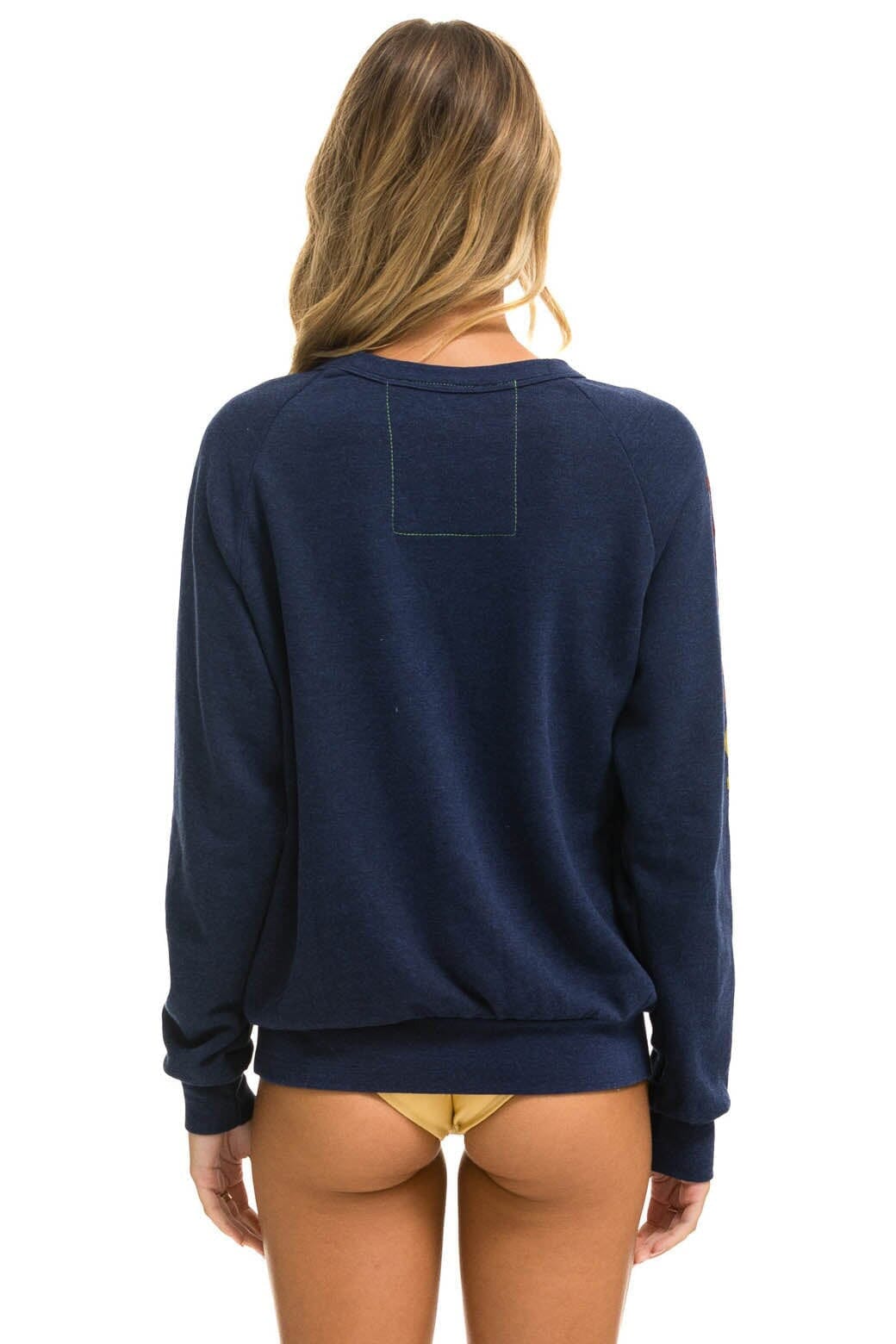 Classic AVIATOR NATION NEW YORK CITY CREW SWEATSHIRT - NAVY