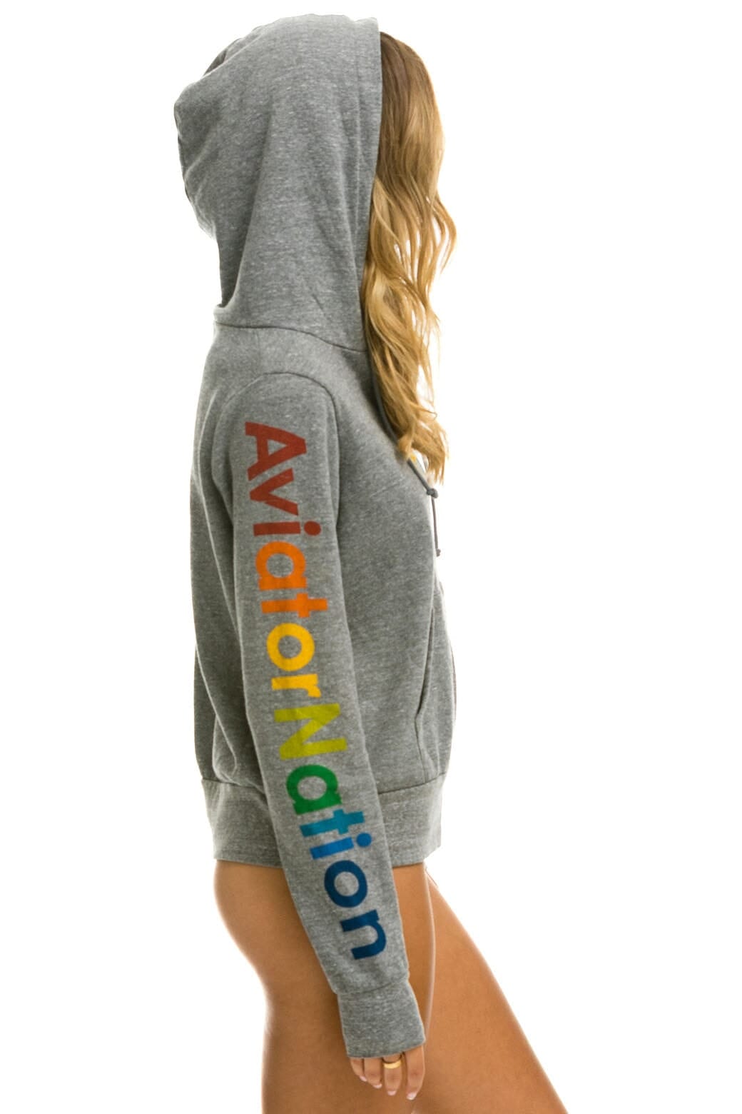 Classic AVIATOR NATION NORTH SHORE HOODIE - HEATHER GREY
