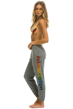 Classic AVIATOR NATION NORTH SHORE SWEATPANTS - HEATHER GREY