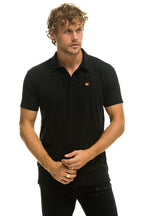 Classic AVIATOR NATION POLO - BLACK