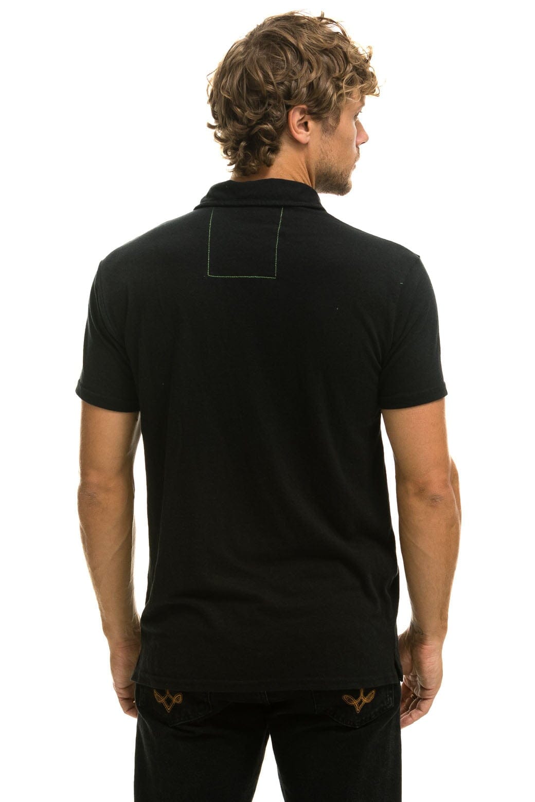 Classic AVIATOR NATION POLO - BLACK