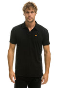 Classic AVIATOR NATION POLO - BLACK