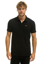 Classic AVIATOR NATION POLO - BLACK