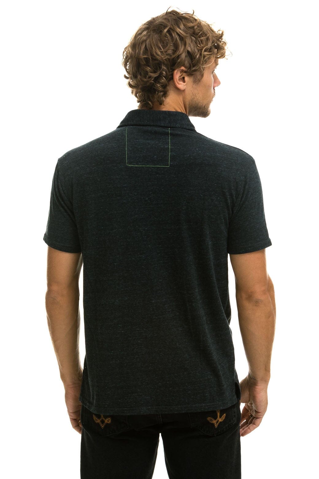 Classic AVIATOR NATION POLO - CHARCOAL
