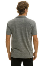 Classic AVIATOR NATION POLO - HEATHER GREY
