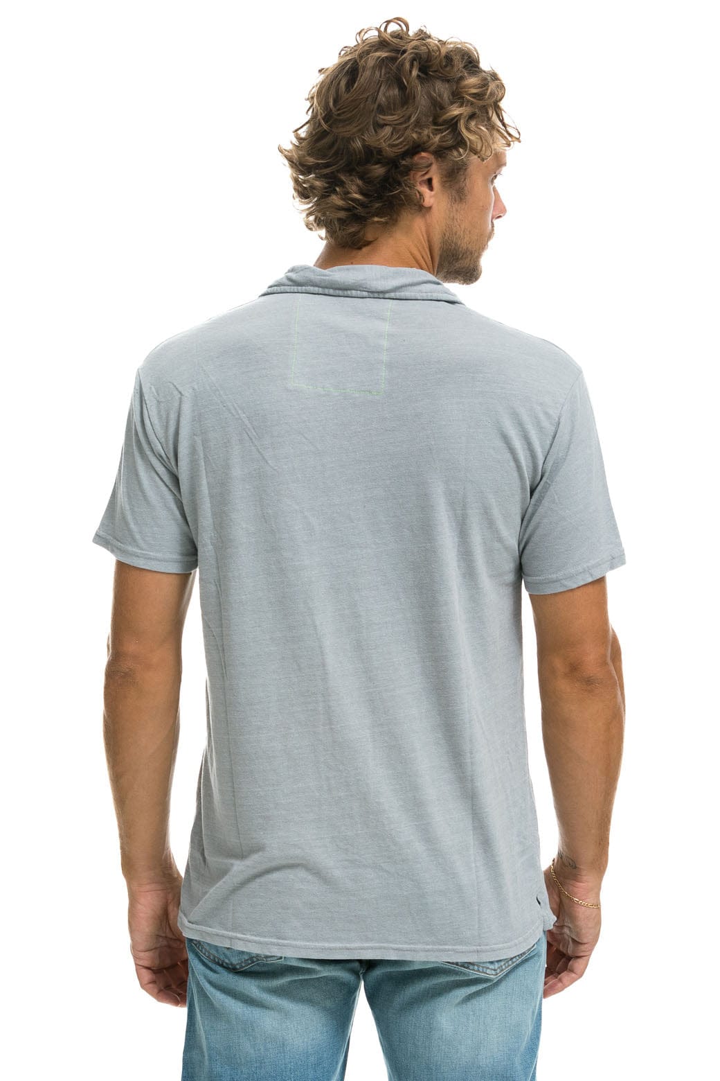 Classic AVIATOR NATION POLO - LIGHT GREY