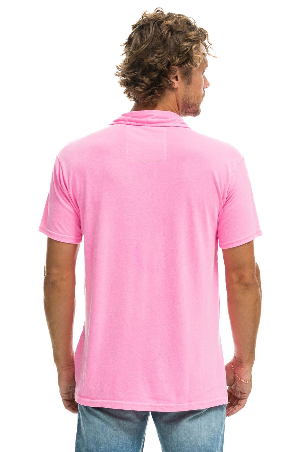 Classic AVIATOR NATION POLO - NEON PINK