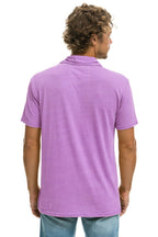 Classic AVIATOR NATION POLO - NEON PURPLE