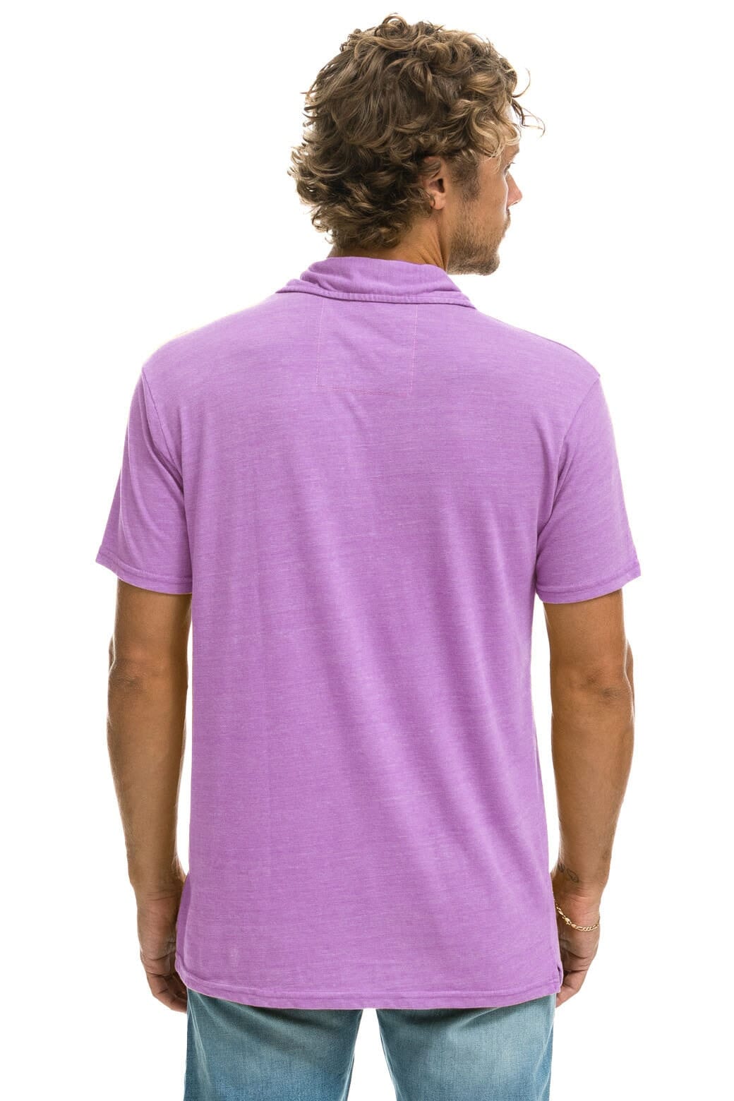 Classic AVIATOR NATION POLO - NEON PURPLE