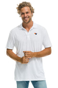 Classic AVIATOR NATION POLO - WHITE