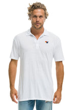 Classic AVIATOR NATION POLO - WHITE