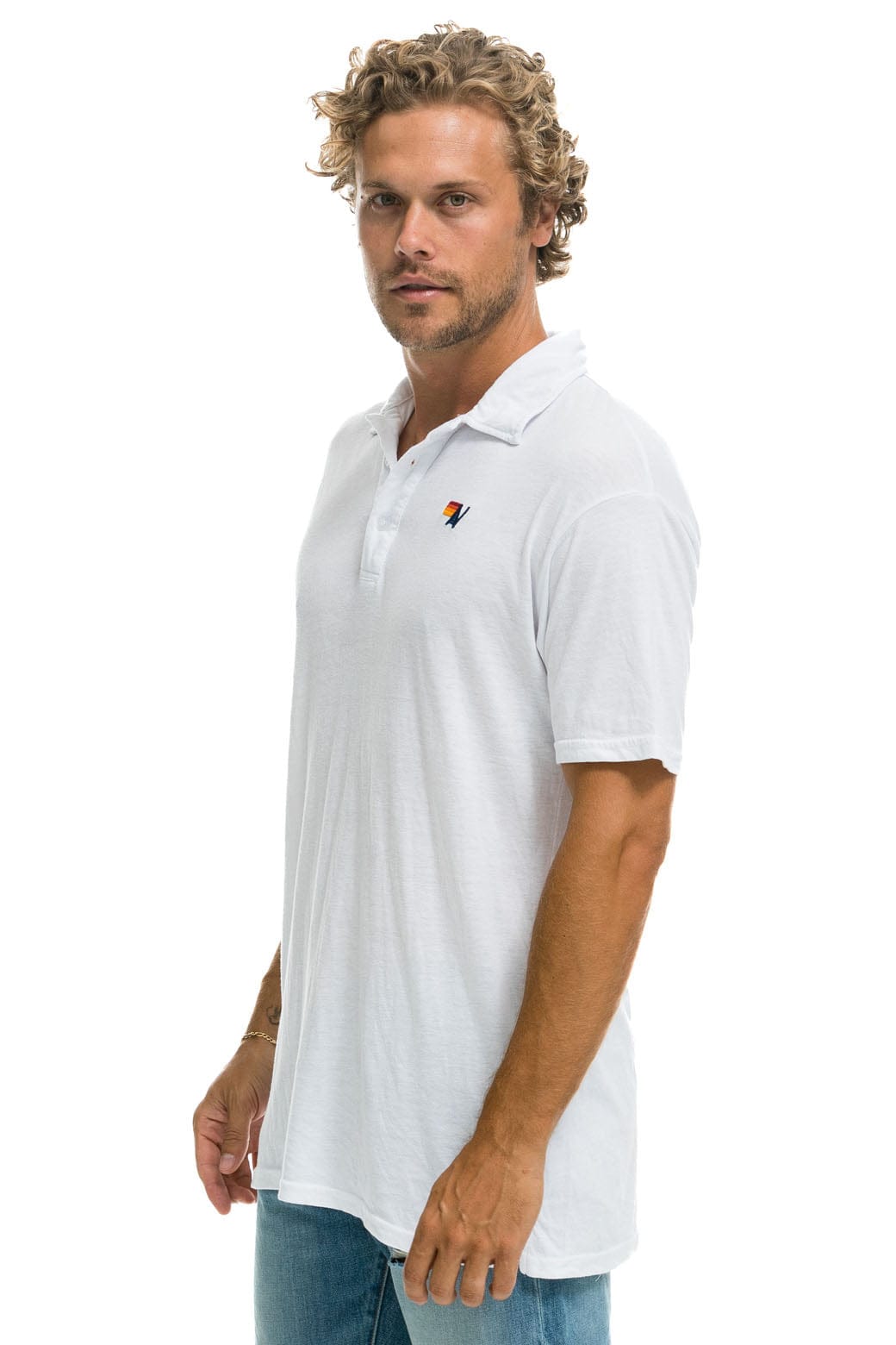 Classic AVIATOR NATION POLO - WHITE