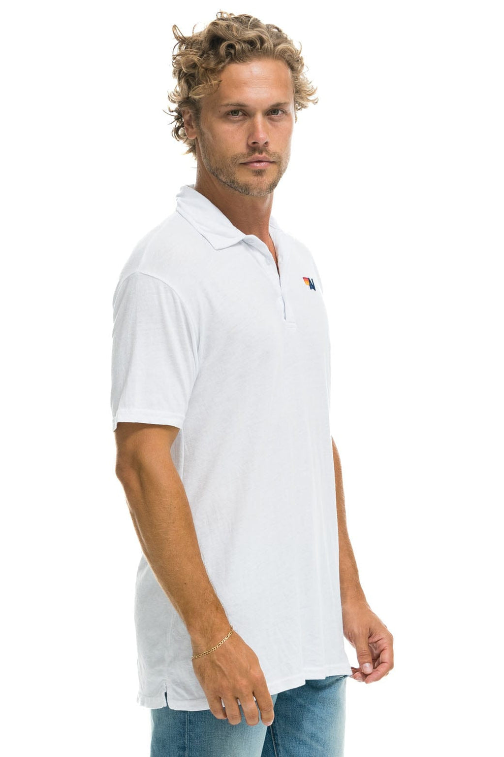 Classic AVIATOR NATION POLO - WHITE