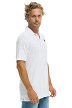 Classic AVIATOR NATION POLO - WHITE