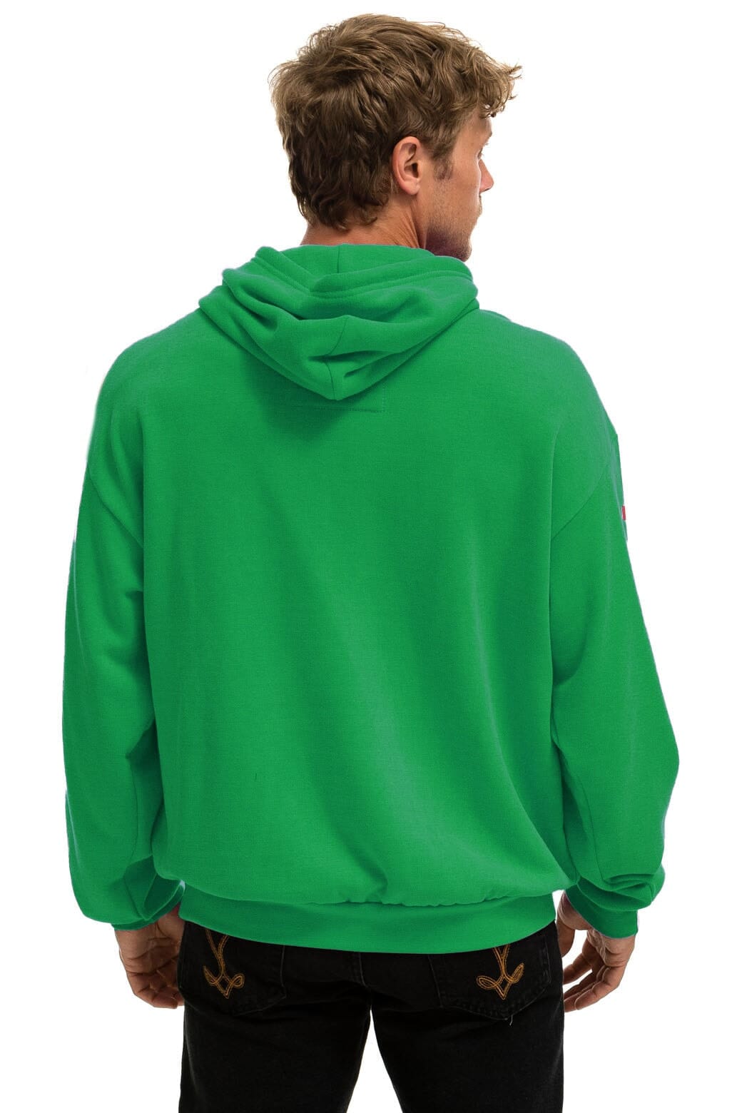 Classic AVIATOR NATION RELAXED VENICE PULLOVER HOODIE - KELLY GREEN