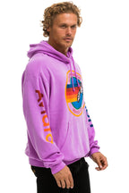 Classic AVIATOR NATION RELAXED VENICE PULLOVER HOODIE - NEON PURPLE