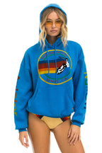 Classic AVIATOR NATION RELAXED VENICE PULLOVER HOODIE - OCEAN