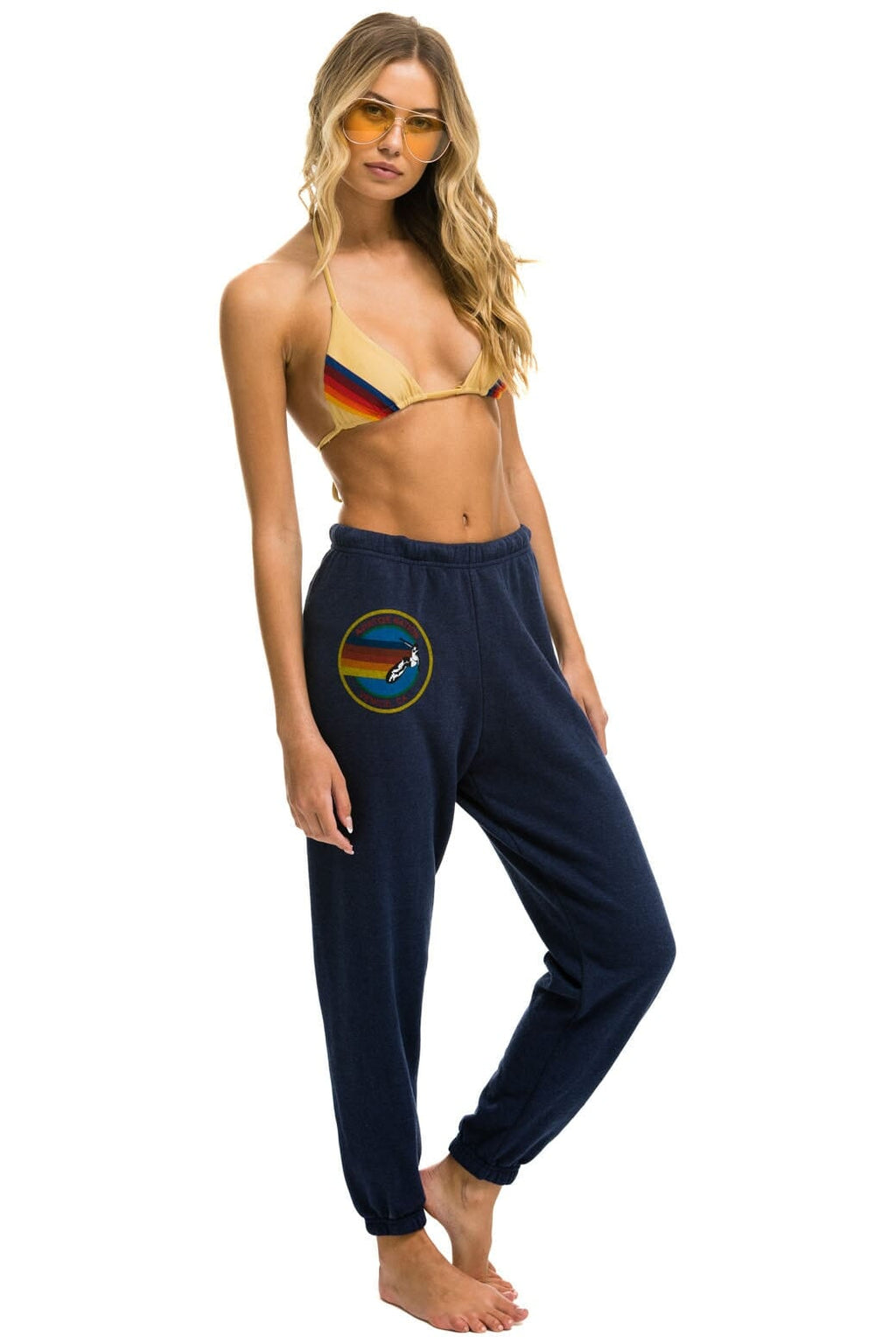 Classic AVIATOR NATION VENICE SWEATPANTS - NAVY