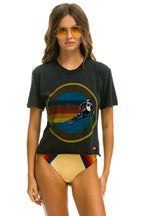Classic AVIATOR NATION VAIL BOYFRIEND TEE - CHARCOAL