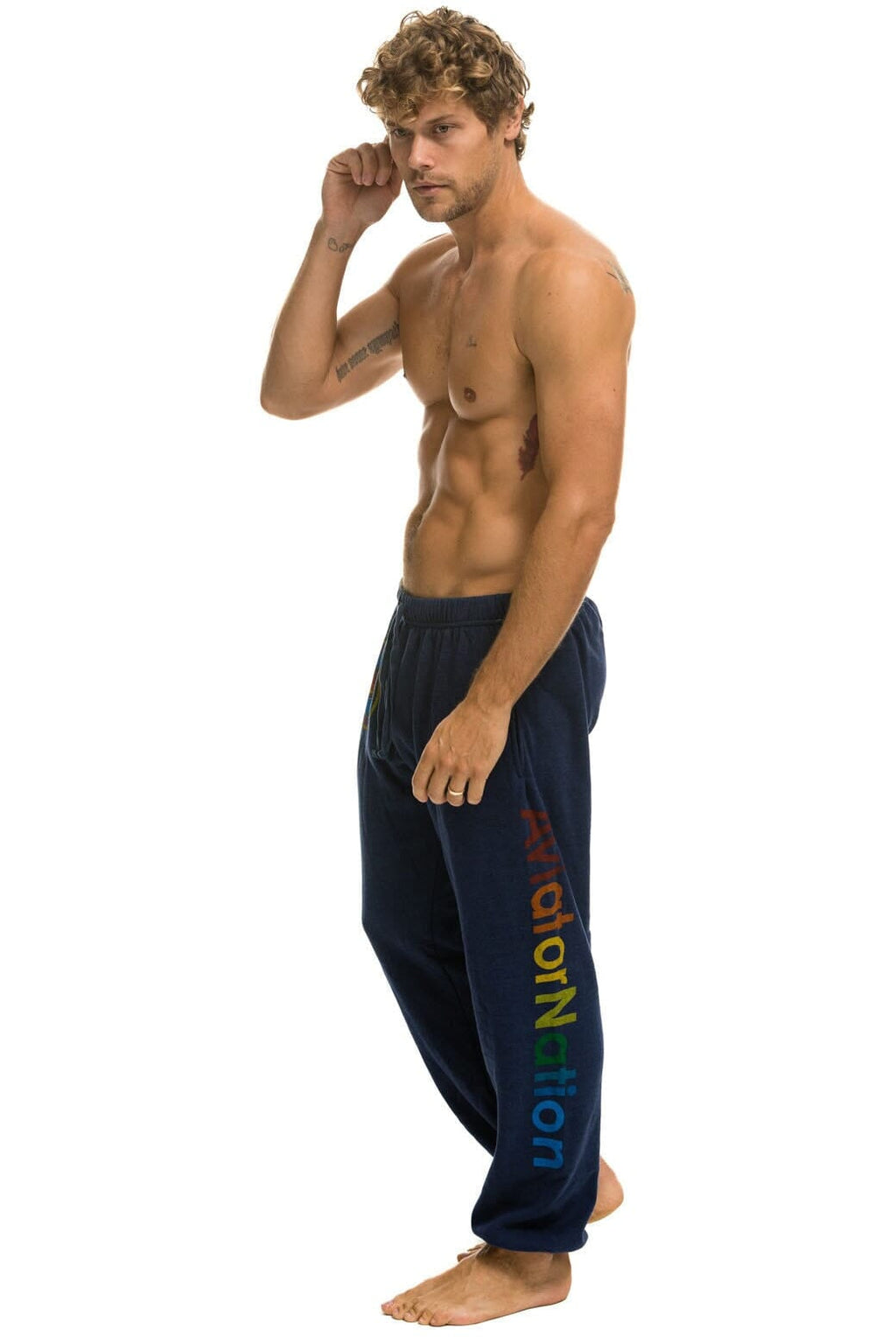 Classic AVIATOR NATION VAIL MENS SWEATPANT - NAVY