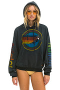 Classic AVIATOR NATION VAIL RELAXED PULLOVER HOODIE - CHARCOAL