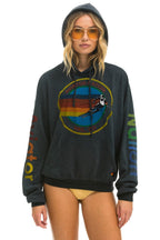 Classic AVIATOR NATION VAIL RELAXED PULLOVER HOODIE - CHARCOAL