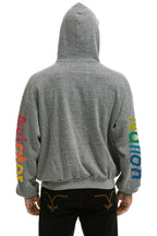 Classic AVIATOR NATION VAIL RELAXED PULLOVER HOODIE - HEATHER GREY