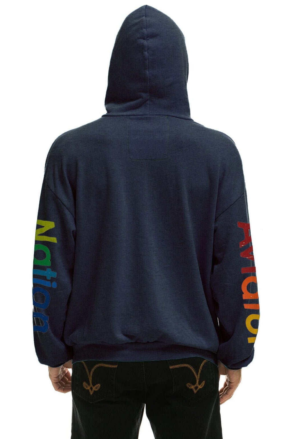 Classic AVIATOR NATION VAIL RELAXED PULLOVER HOODIE - NAVY