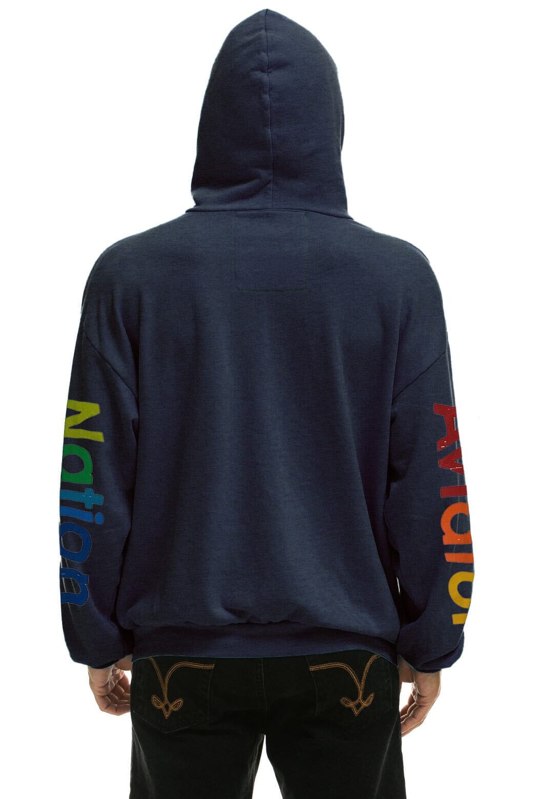 Classic AVIATOR NATION VAIL RELAXED PULLOVER HOODIE - NAVY