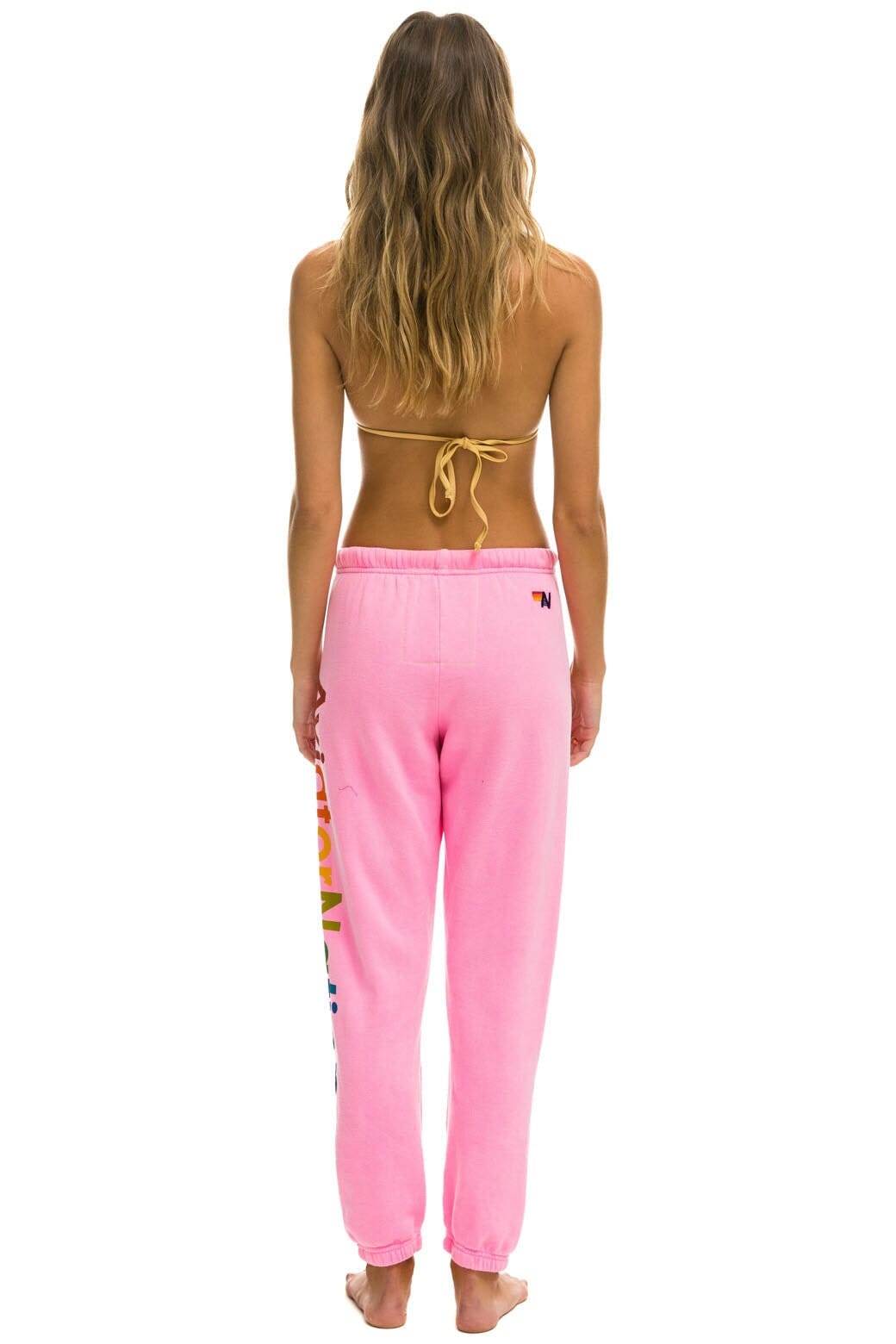Classic AVIATOR NATION VAIL SWEATPANT - NEON PINK