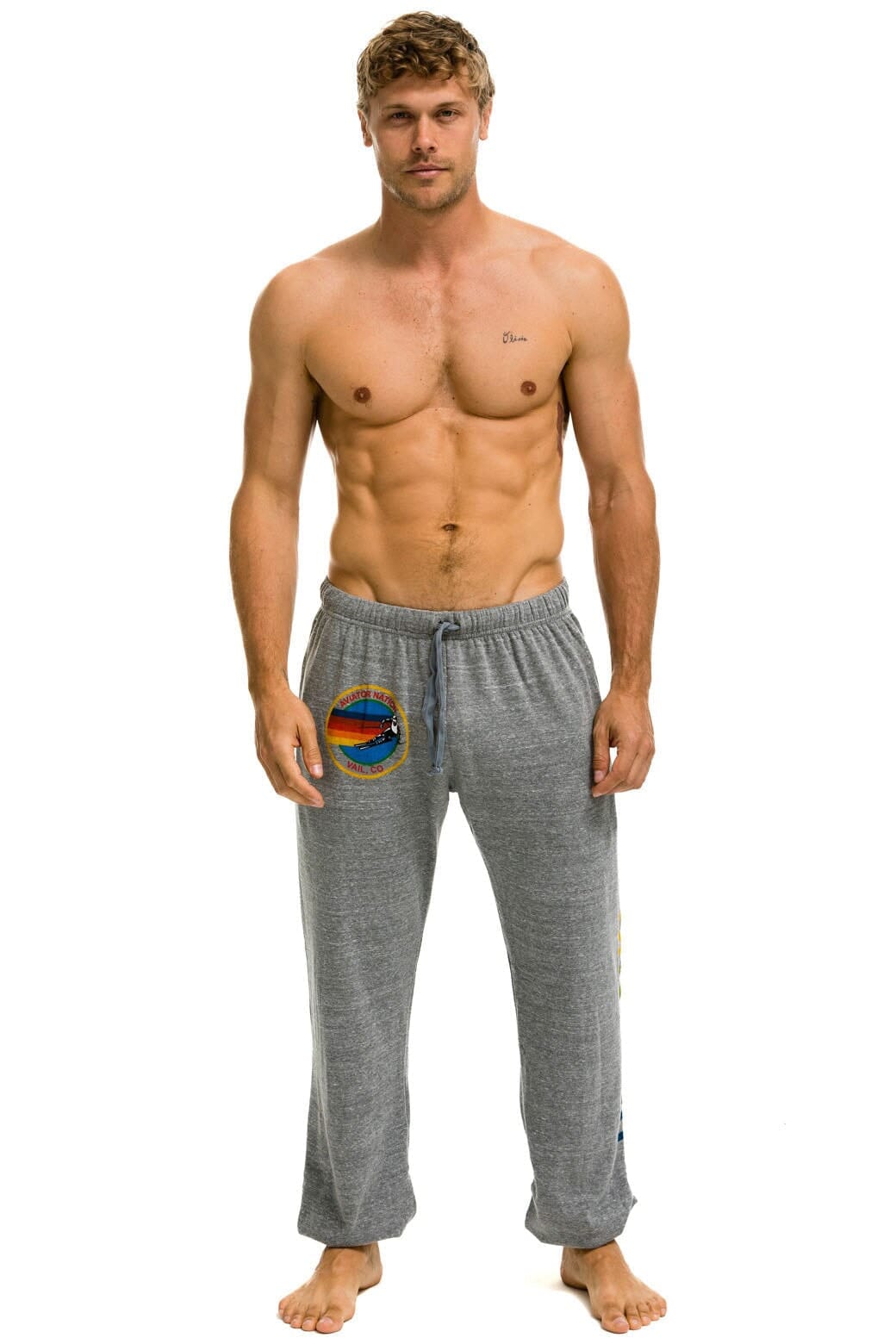 Classic AVIATOR NATION VAIL SWEATPANTS - HEATHER