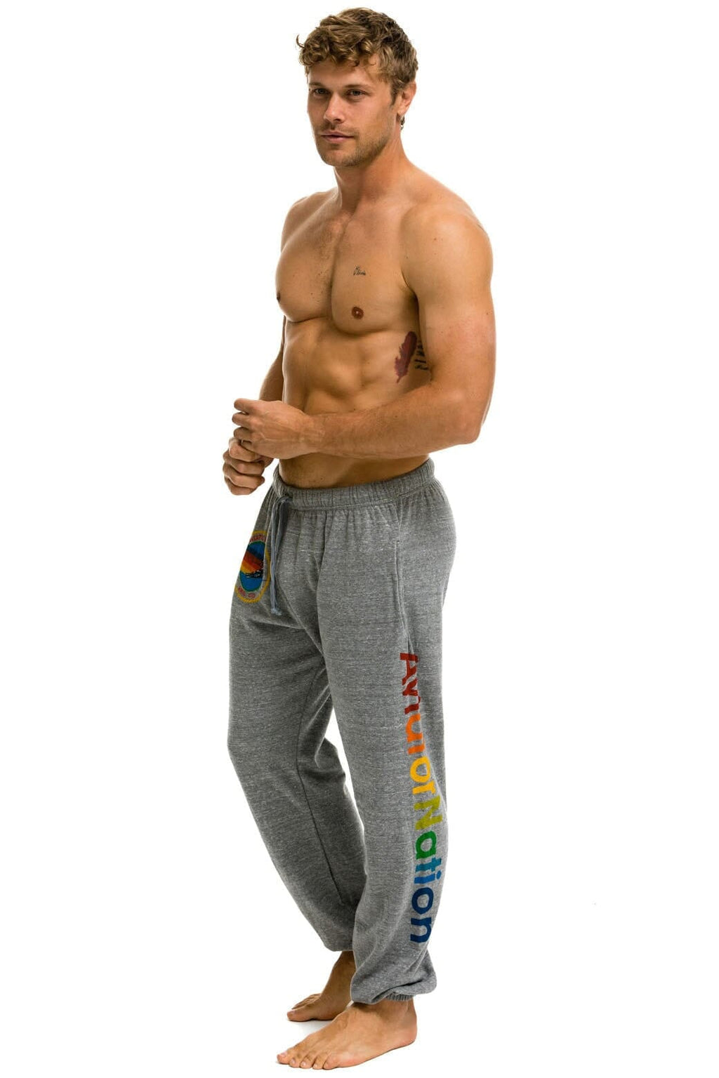 Classic AVIATOR NATION VAIL SWEATPANTS - HEATHER