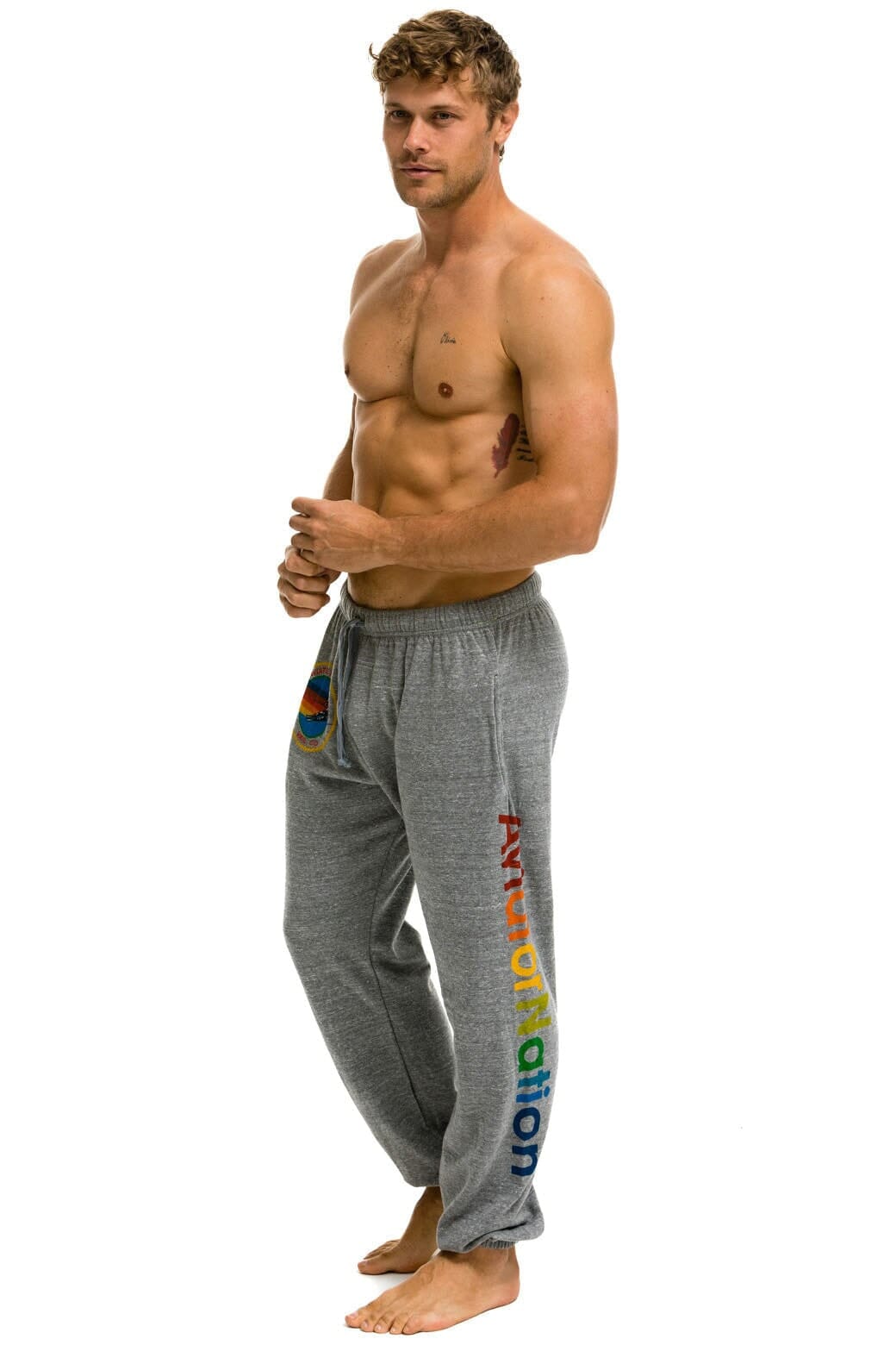 Classic AVIATOR NATION VAIL SWEATPANTS - HEATHER