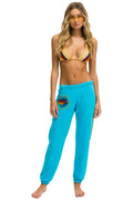Classic AVIATOR NATION VAIL SWEATPANTS - NEON BLUE
