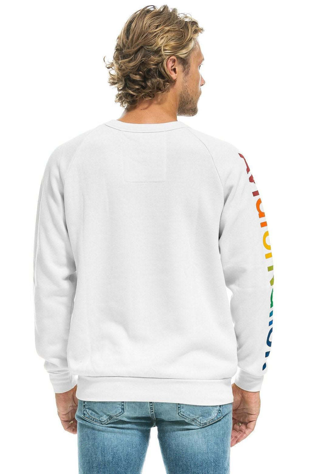 Classic AVIATOR NATION VAIL SWEATSHIRT - WHITE