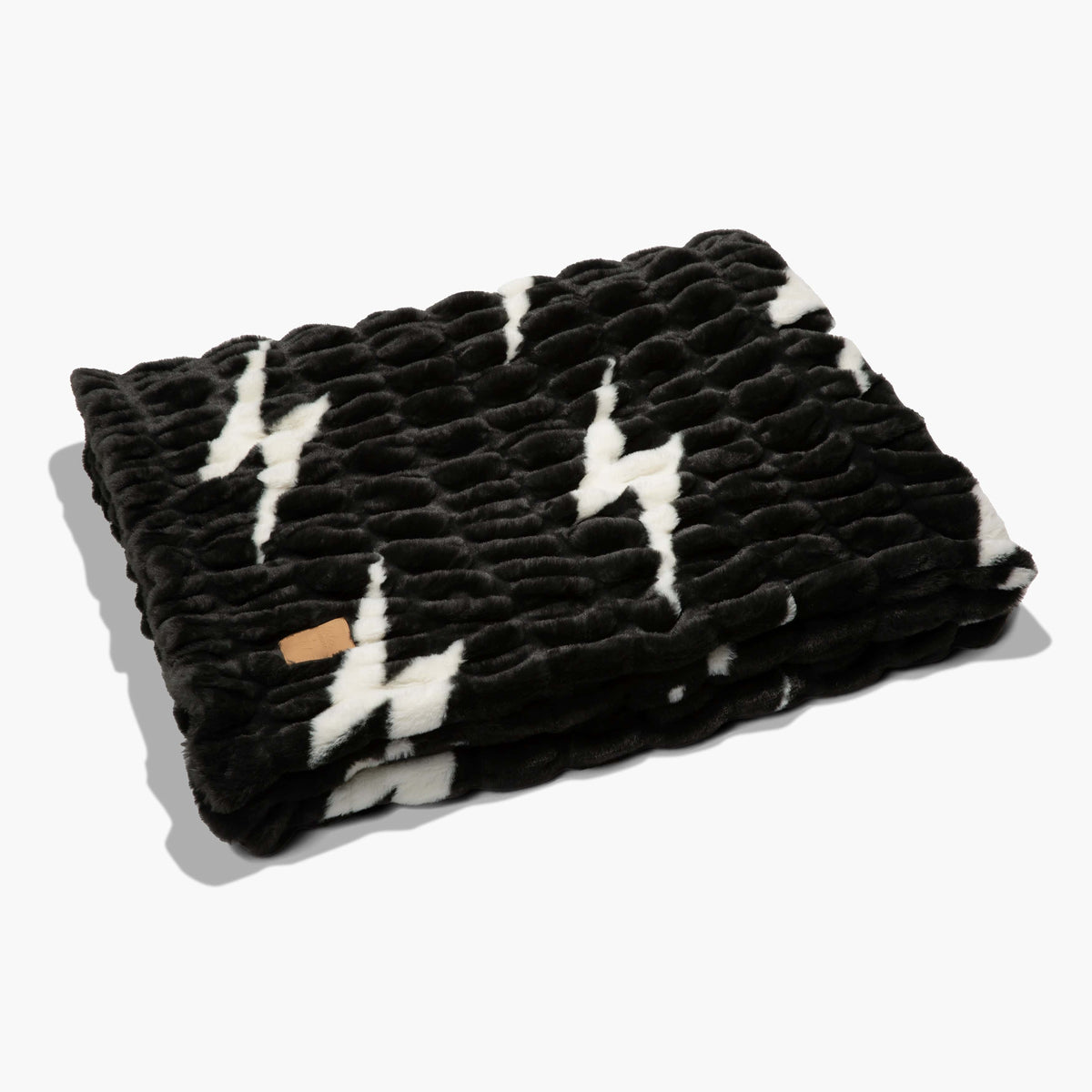 Classic Aviator Nation x Lola Blanket - Black White Bolt