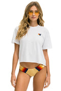 Classic BASIC BOYFRIEND TEE - WHITE