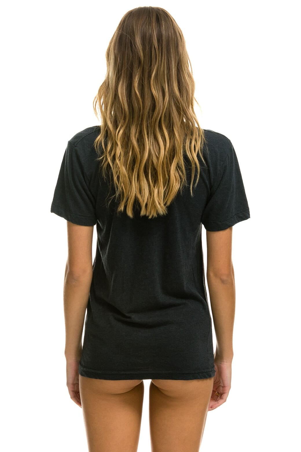 Classic BASIC TEE - CHARCOAL