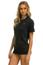 Classic BASIC TEE - CHARCOAL