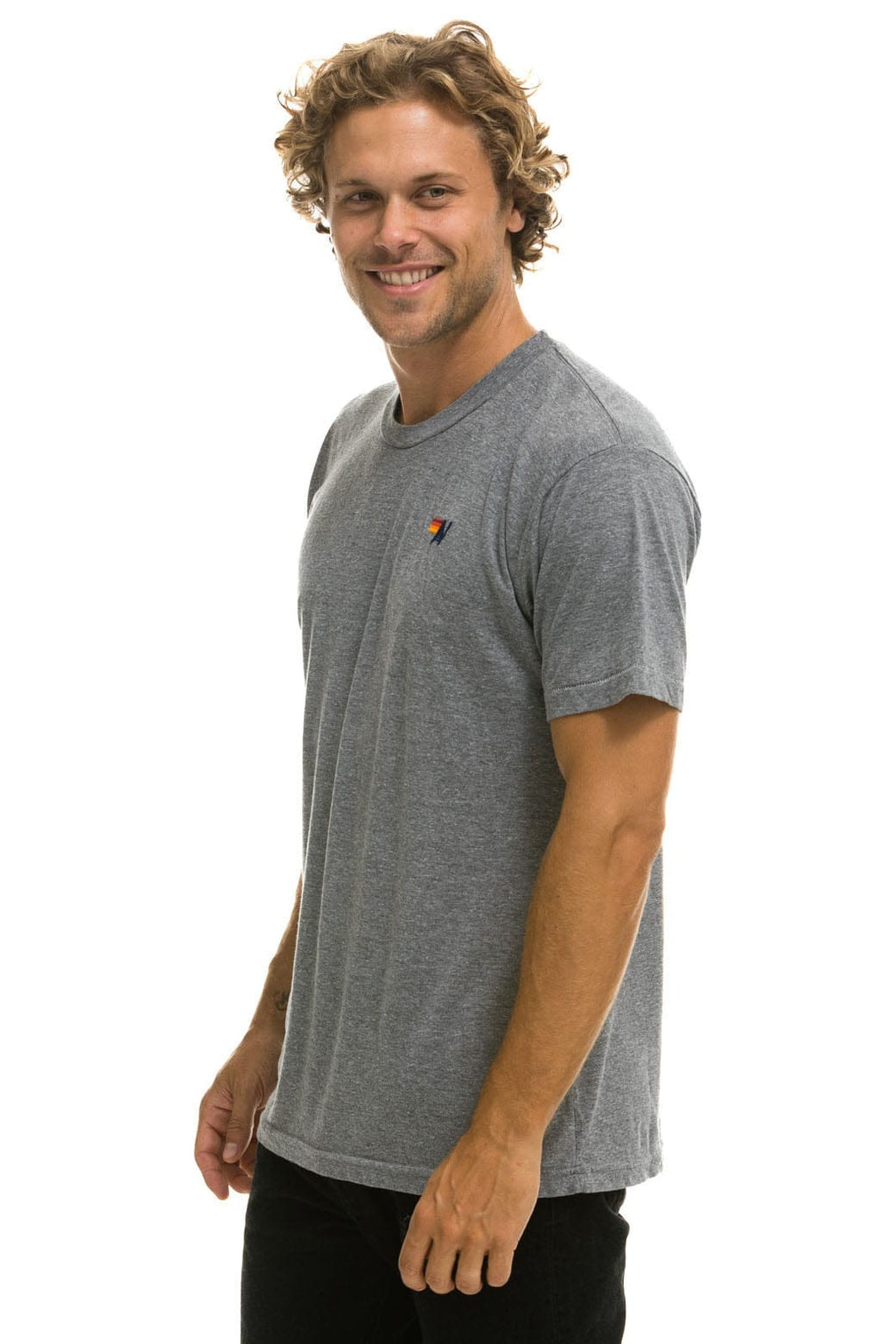 Classic BASIC TEE - HEATHER GREY