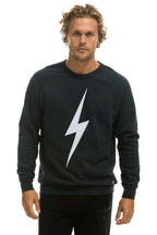 Classic BOLT CREW SWEATSHIRT - CHARCOAL