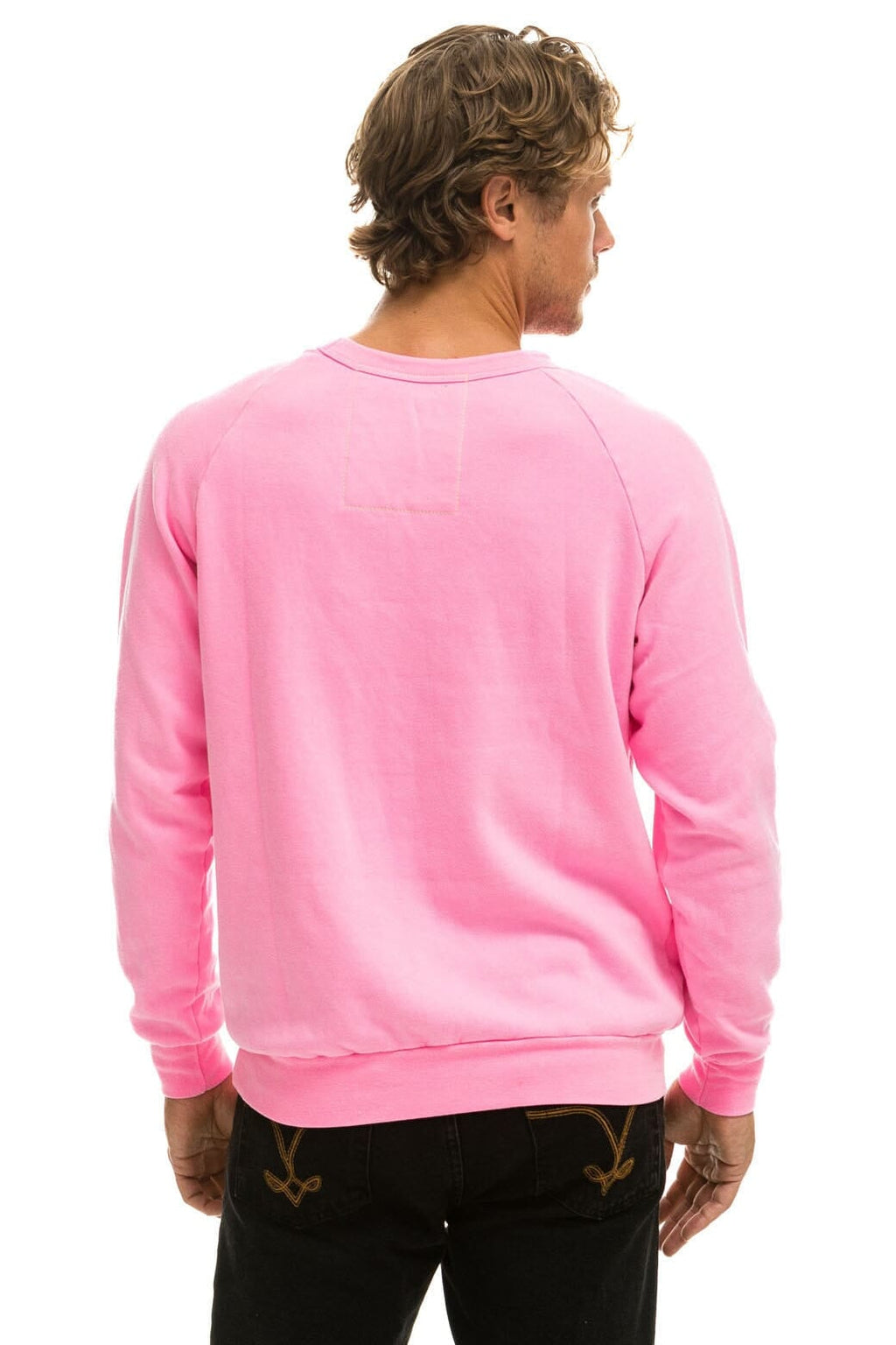 Classic BOLT CREW SWEATSHIRT - NEON PINK