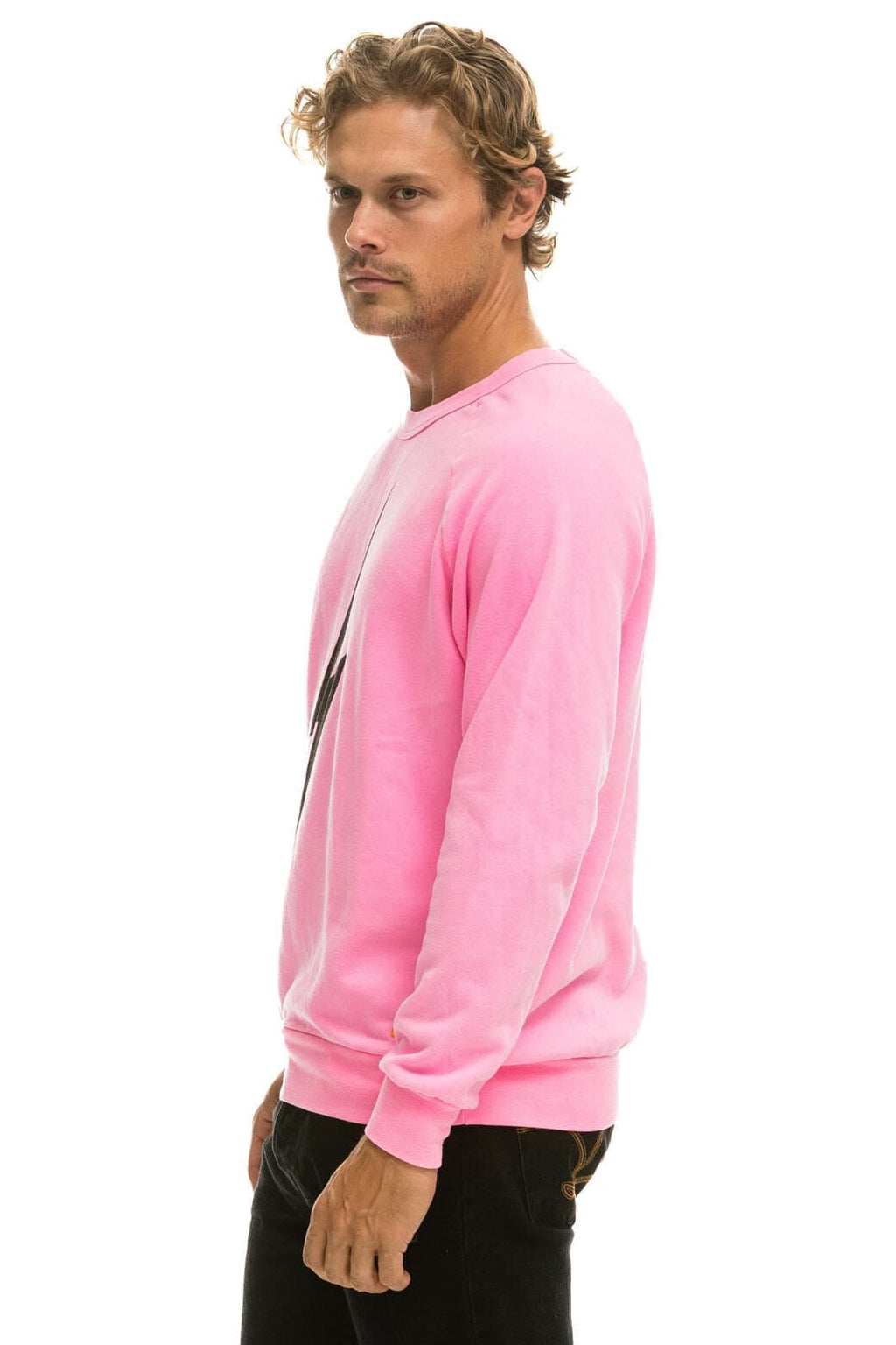 Classic BOLT CREW SWEATSHIRT - NEON PINK