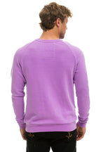 Classic BOLT CREW SWEATSHIRT - NEON PURPLE NEON PINK