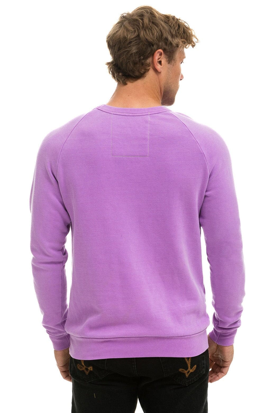 Classic BOLT CREW SWEATSHIRT - NEON PURPLE NEON PINK