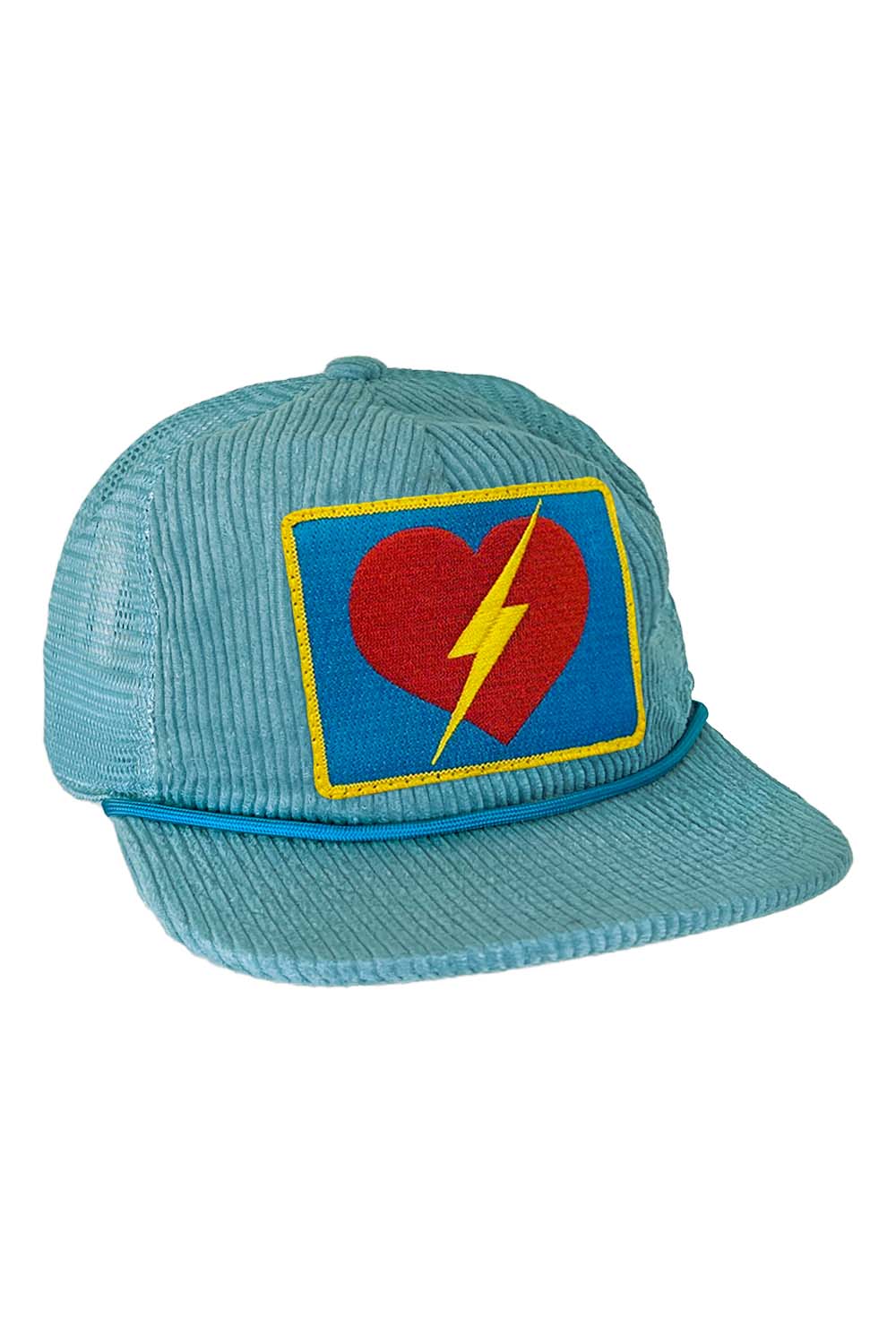 Classic BOLT HEART - VINTAGE CORDUROY MESH TRUCKER HAT